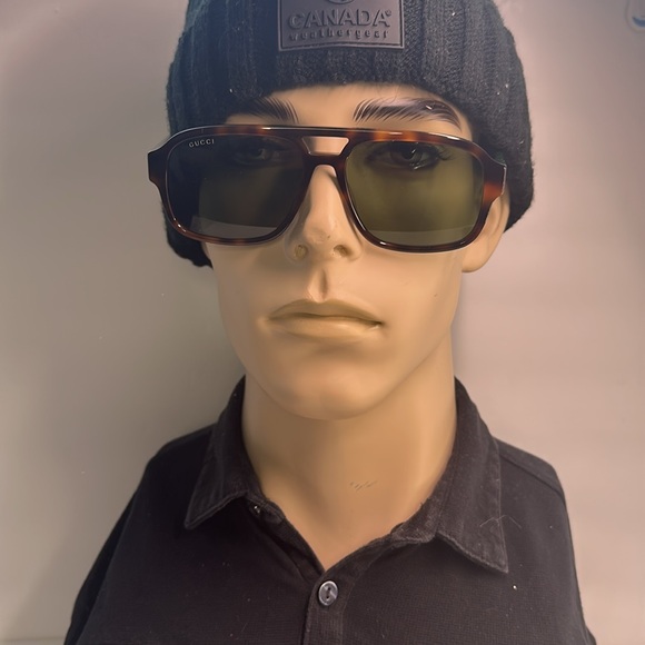 New Authentic Gucci Men GG0925S Aviator Sunglasses - Picture 4 of 13